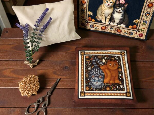 GATO LISO Y ATIGRADO